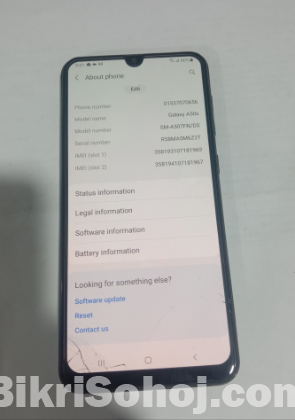 Samsung galaxy A50S